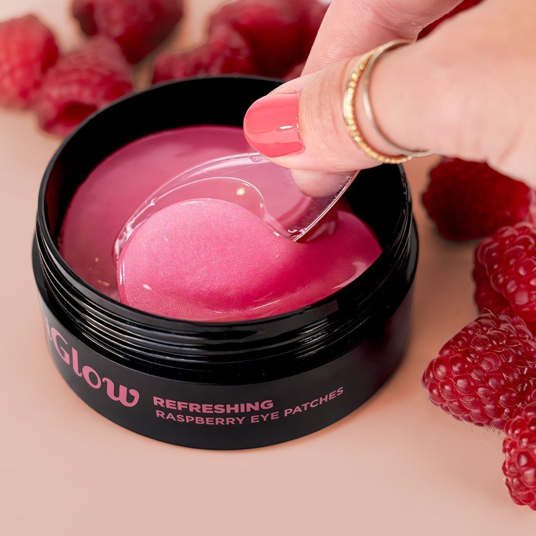 iGlow 2x Refreshing Raspberry Eye Patches - iGlow Cosmetics