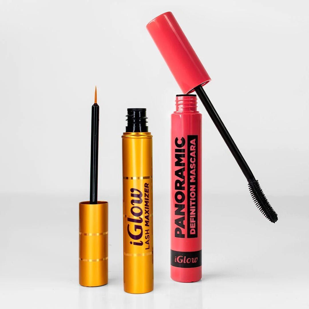 iGlow Lash Maximizer and Panoramic Mascara - iGlow Cosmetics