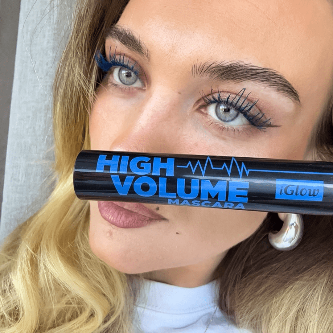 iGlow Lash Serum & High Volume Mascara Kit - Blue - iGlow Cosmetics