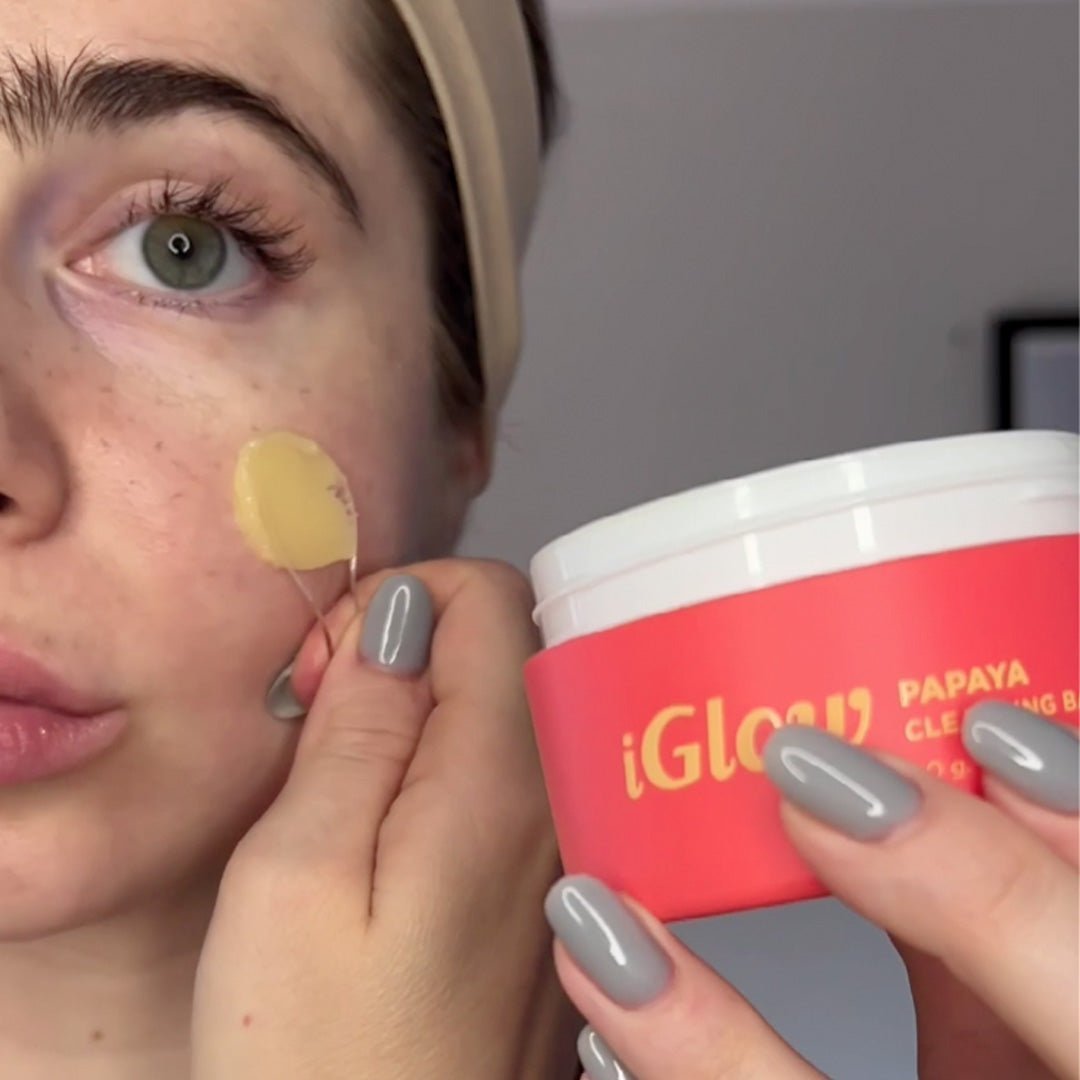 iGlow Papaya Cleansing Balm - iGlow Cosmetics