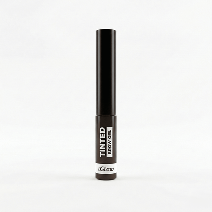 iGlow Brow Mascara - Tinted Brow Gel (Dark Brown) - iGlow Cosmetics