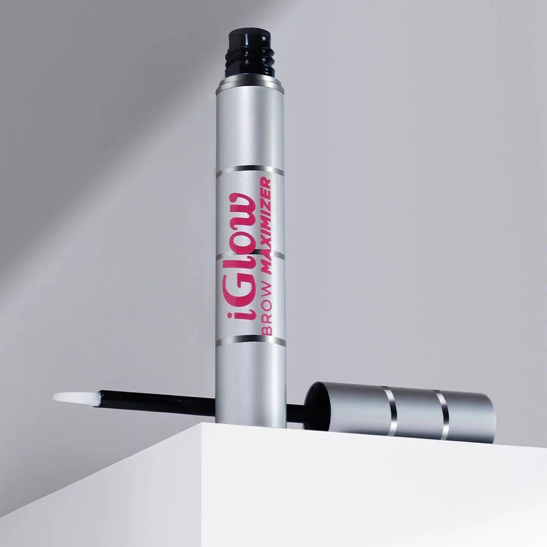 iGlow Brow Maximizer 4 ml + Glow Brow Styling Gel, 6 ml - iGlow Cosmetics