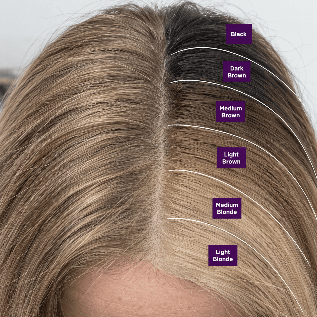 iGlow Hair Powder – Medium Blonde - iGlow Cosmetics