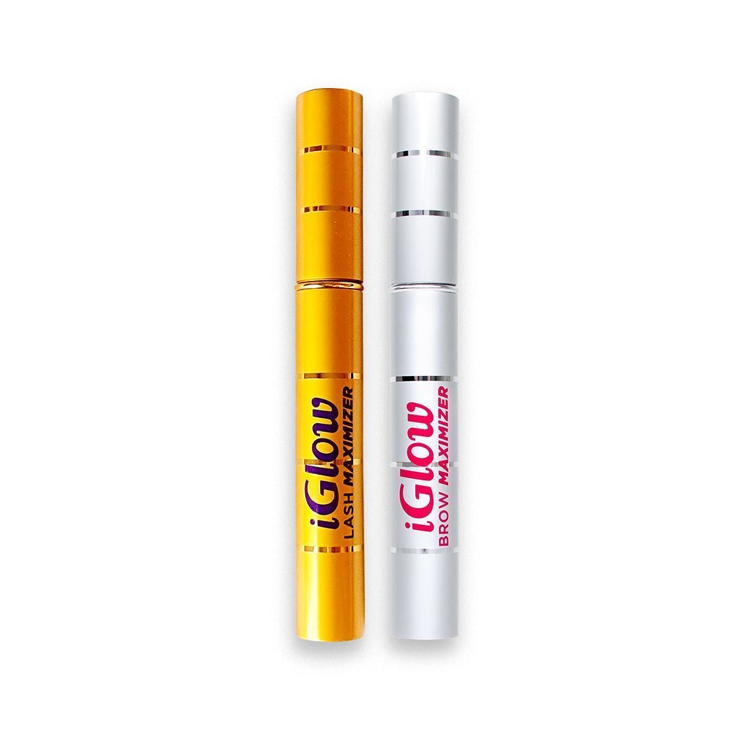 iGlow Lash Maximizer, 3 ml + Brow Maximizer, 4 ml - iGlow Cosmetics