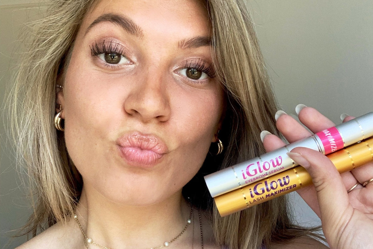 iGlow Lash Maximizer, 3 ml + Brow Maximizer, 4 ml - iGlow Cosmetics