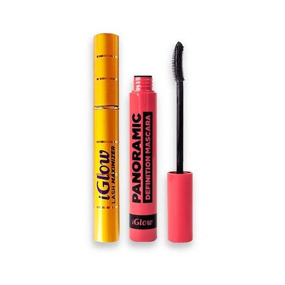 iGlow Lash Maximizer and Panoramic Mascara - iGlow Cosmetics