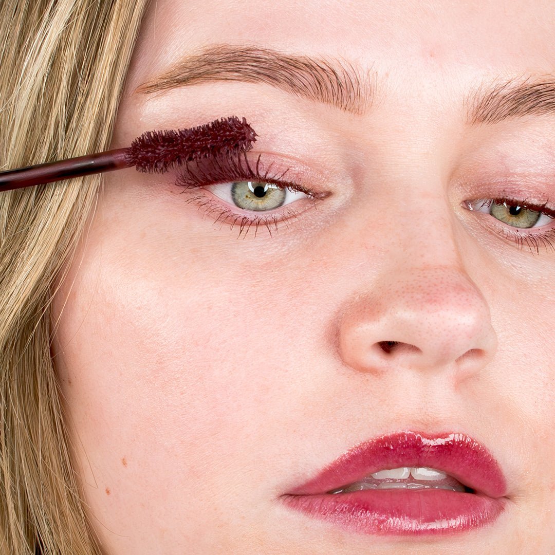 iGlow Lash Serum &amp; High Volume Mascara Kit - Burgundy - iGlow Cosmetics