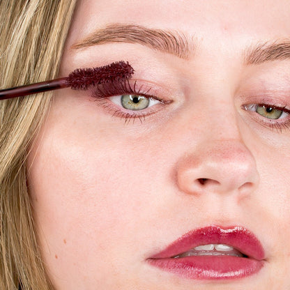 iGlow Lash Serum &amp; High Volume Mascara Kit - Burgundy - iGlow Cosmetics