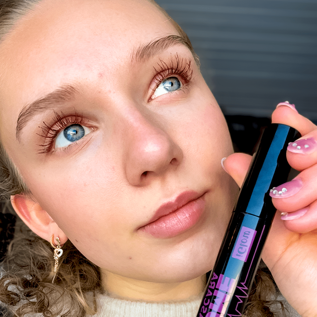 iGlow Lash Serum &amp; High Volume Mascara Kit - Burgundy - iGlow Cosmetics