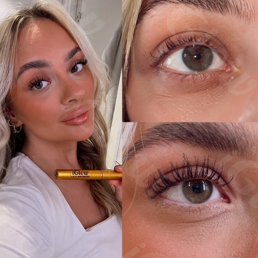 iGlow Lash serum + iGlow Under - Eye Patches - iGlow Cosmetics