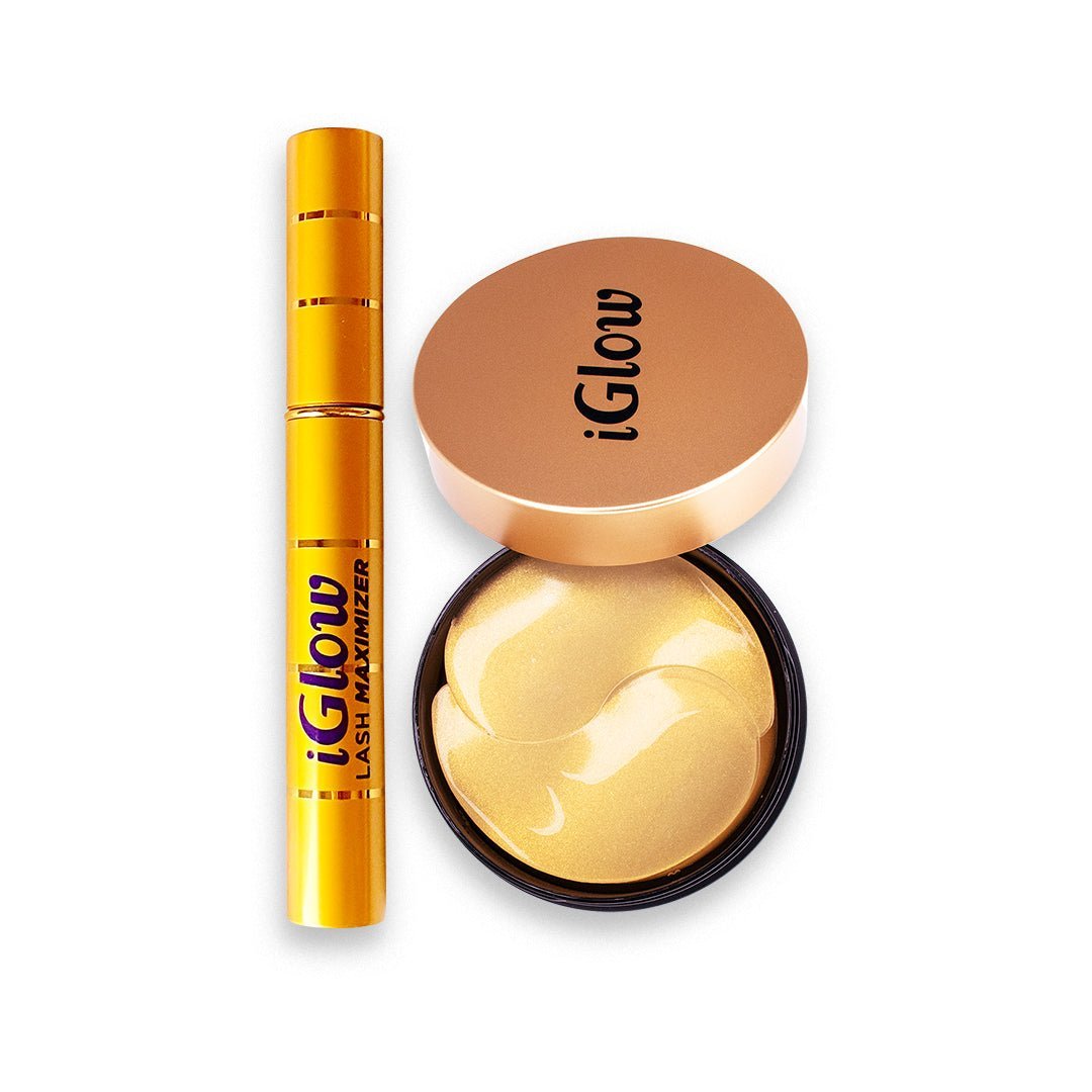iGlow Lash serum + iGlow Under - Eye Patches - iGlow Cosmetics