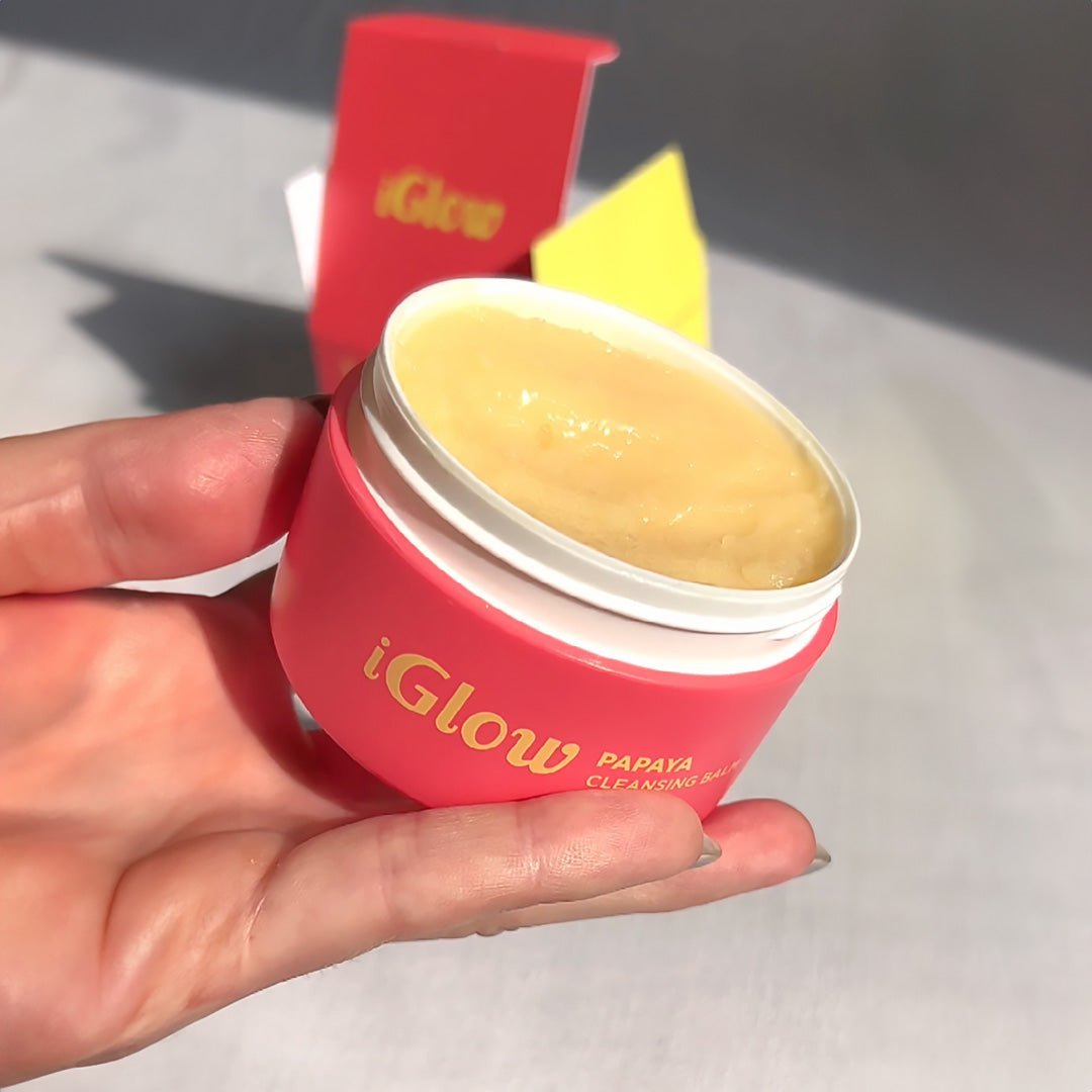 iGlow Papaya Cleansing Balm - iGlow Cosmetics