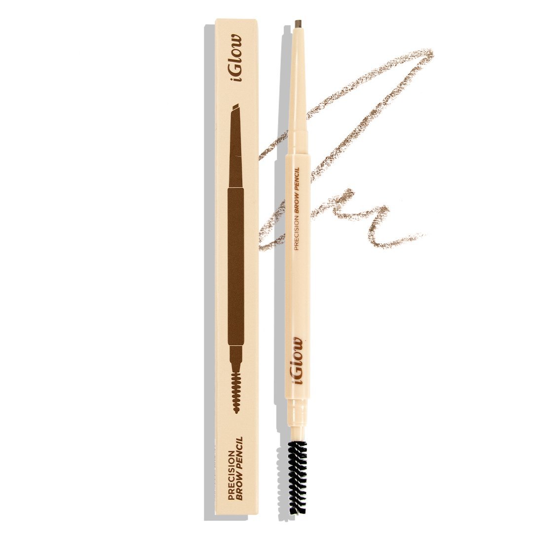 iGlow Precision Brow Pencil - Taupe - iGlow Cosmetics