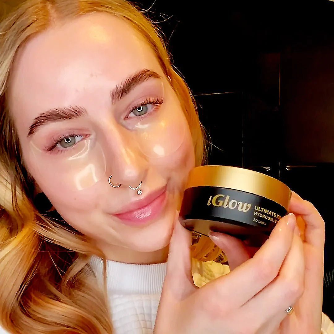 iGlow Ultimate Firming - Hydrogel Eye Masks - Under - Eye Patches - iGlow Cosmetics
